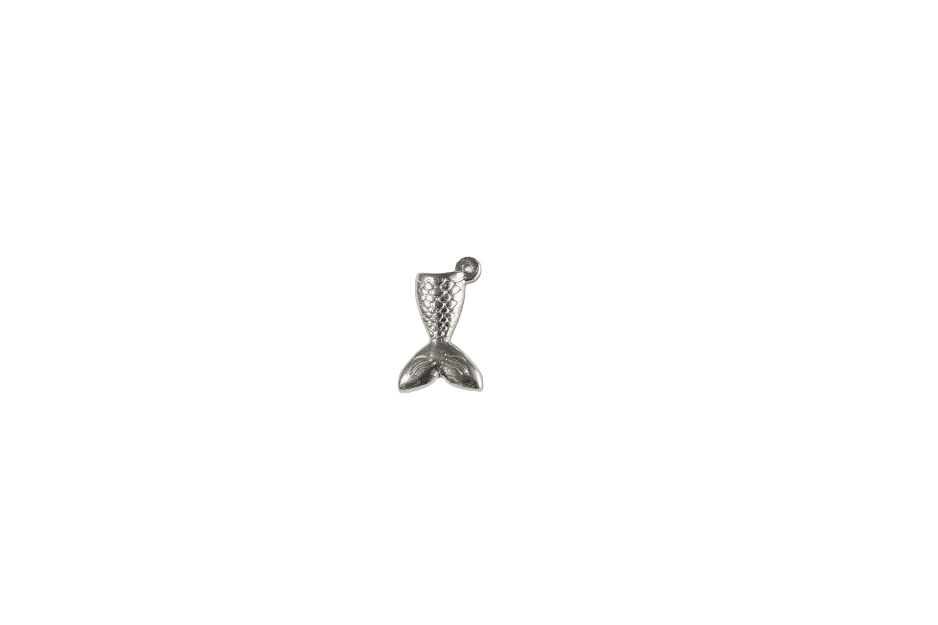 Silver Fish Tail Charm