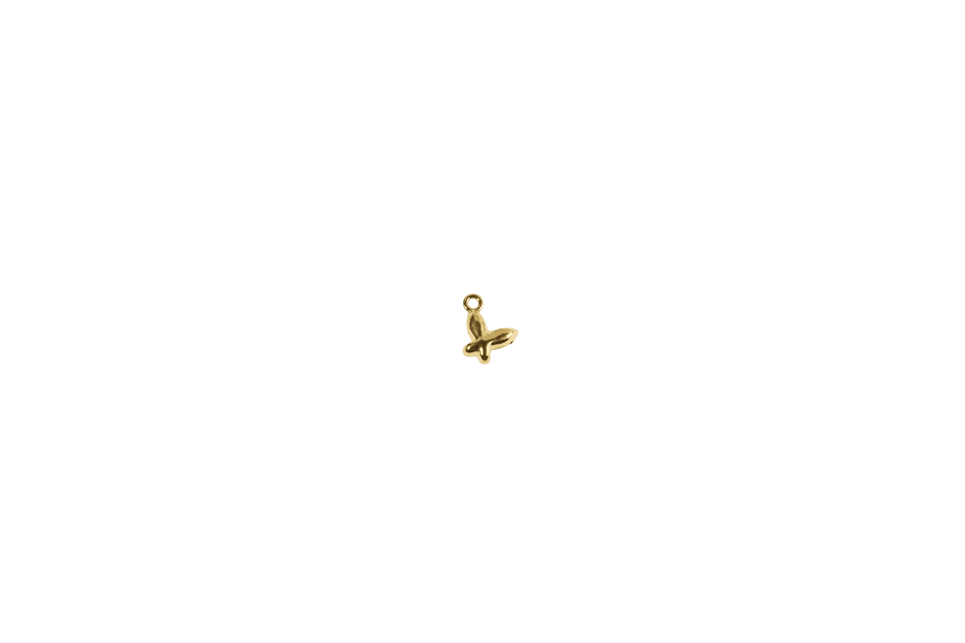 Golden Butterfly Charm