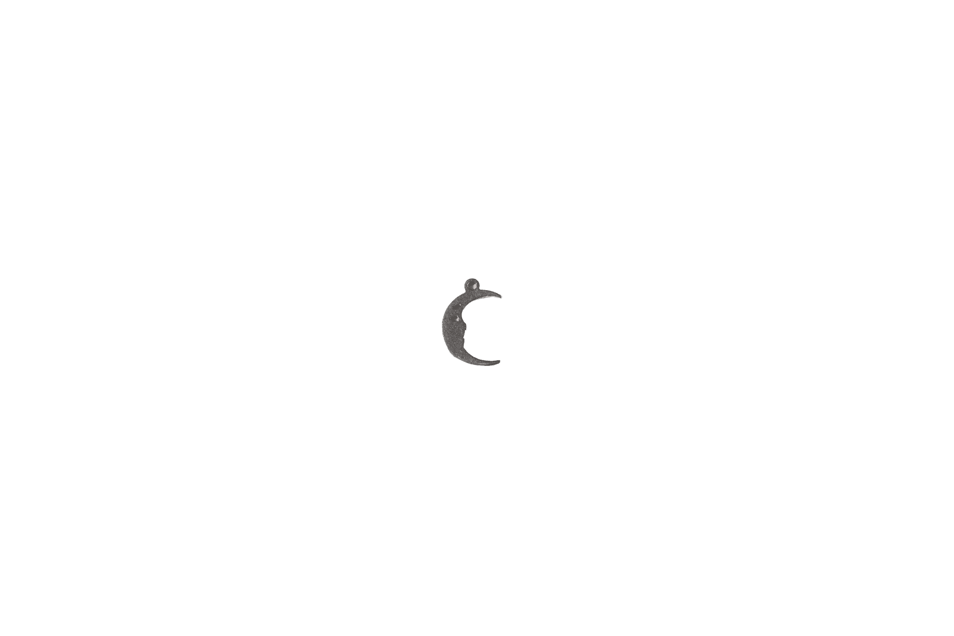 Crescent Moon Charm