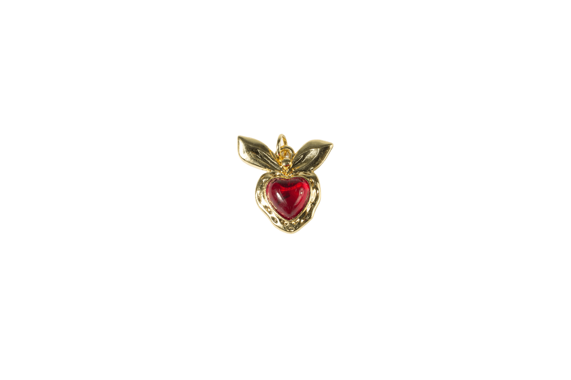 Heart-Shaped Apple Charm