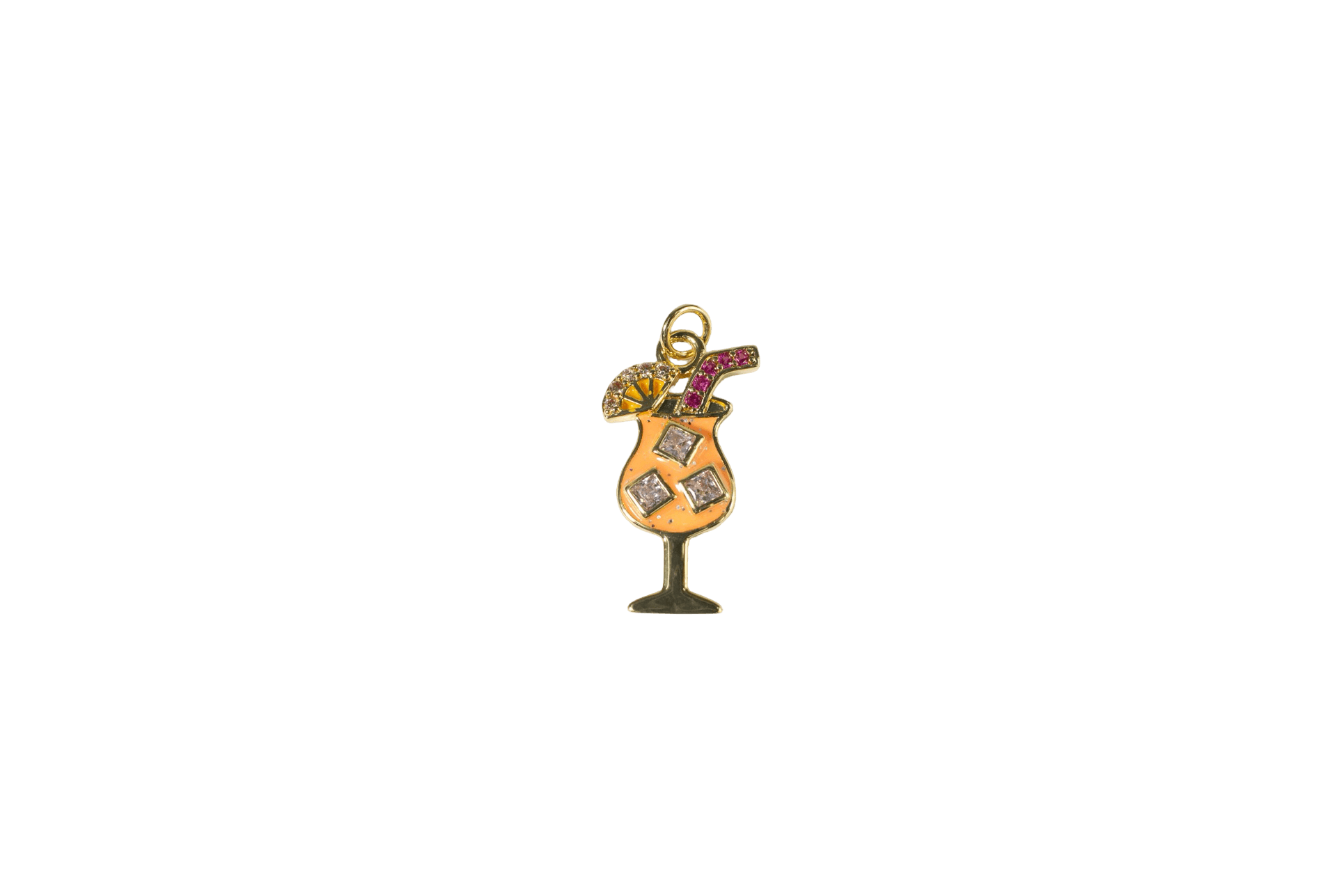Cocktail Glass Charm