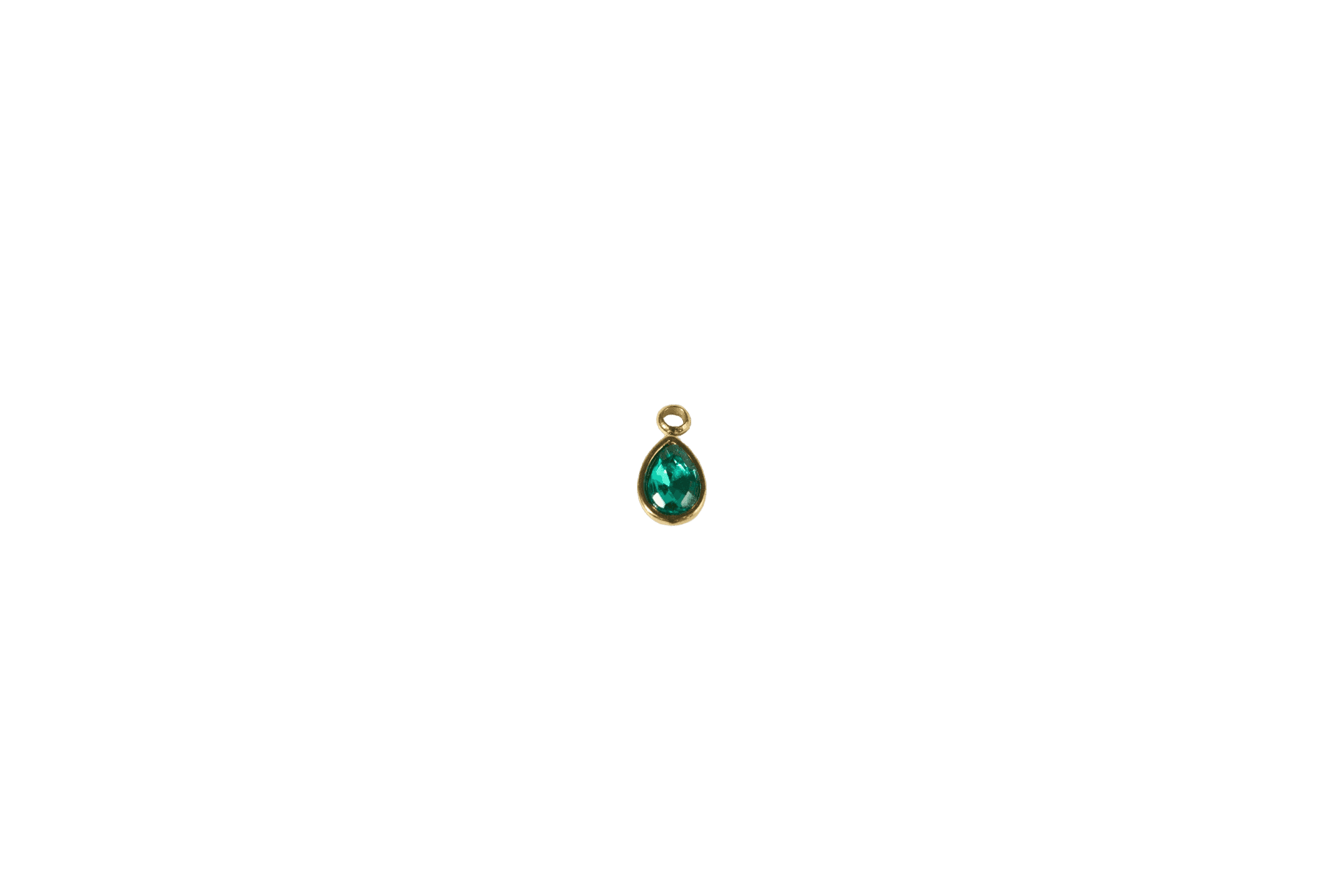 Teardrop Gemstone Pendant
