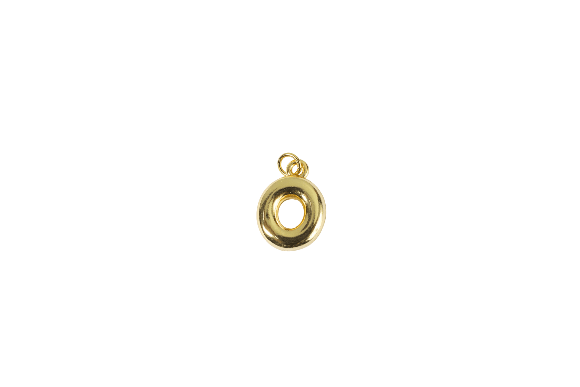 Gold Circular Charm