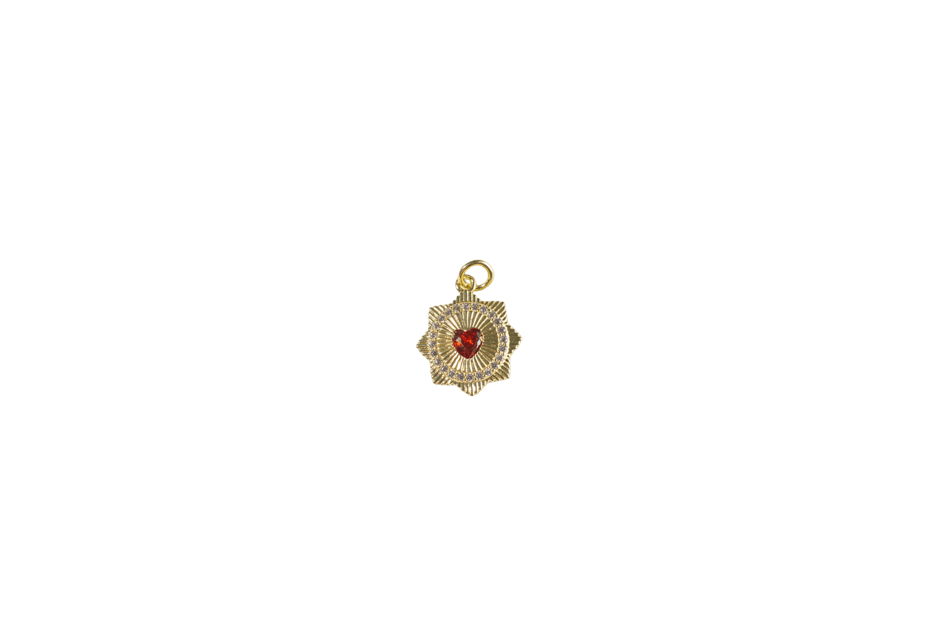 Golden Heart Charm