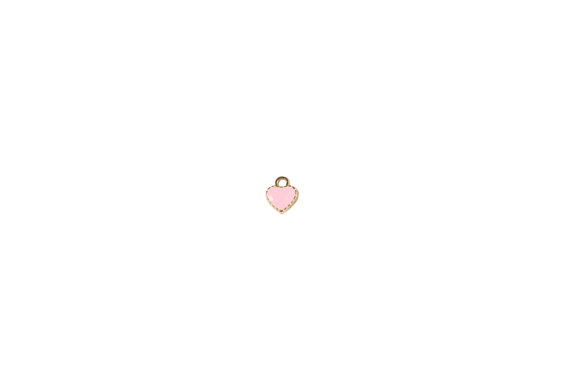 Pink Heart Charm