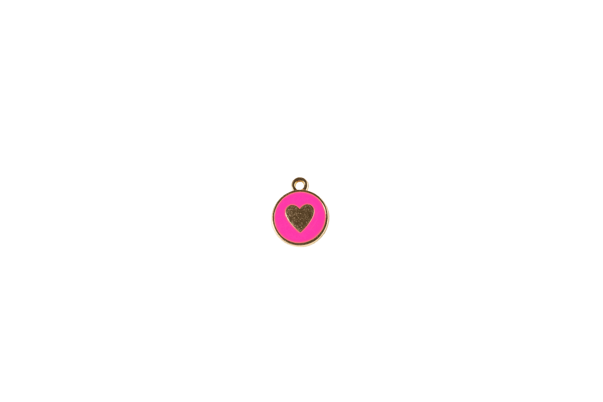 Pink Heart Charm