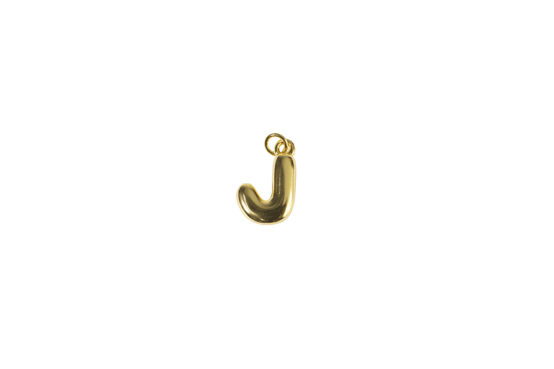 Elegant Letter J Charm