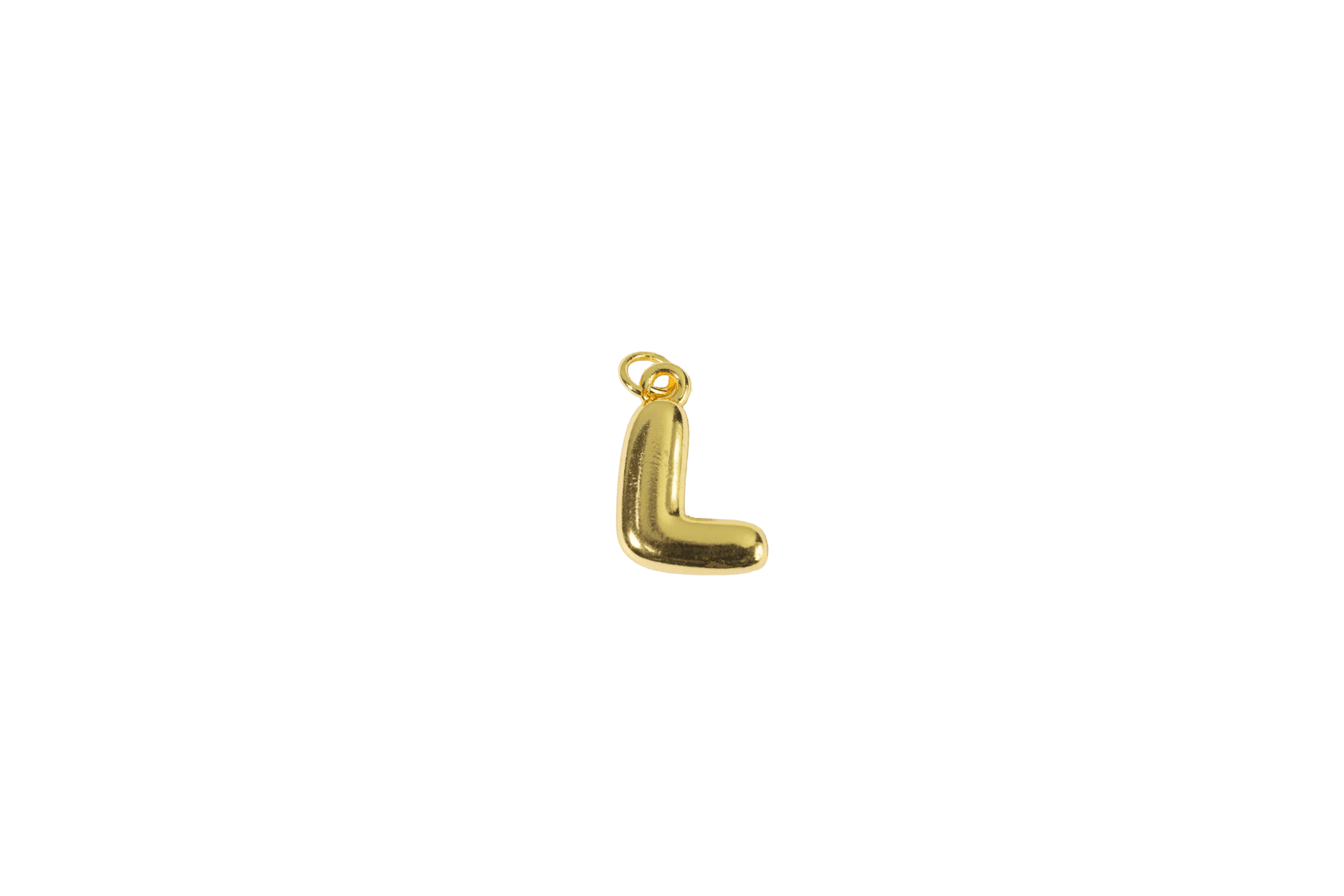 Gold Letter L Charm