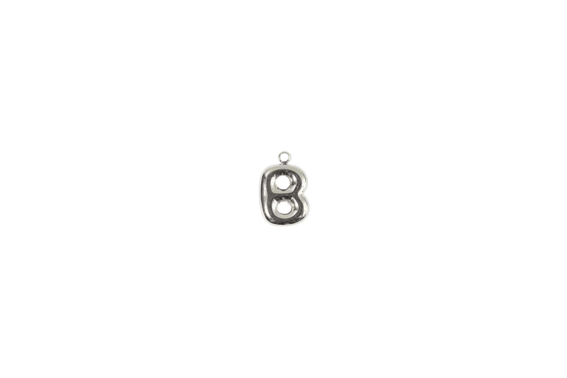 Stylized Letter B Charm