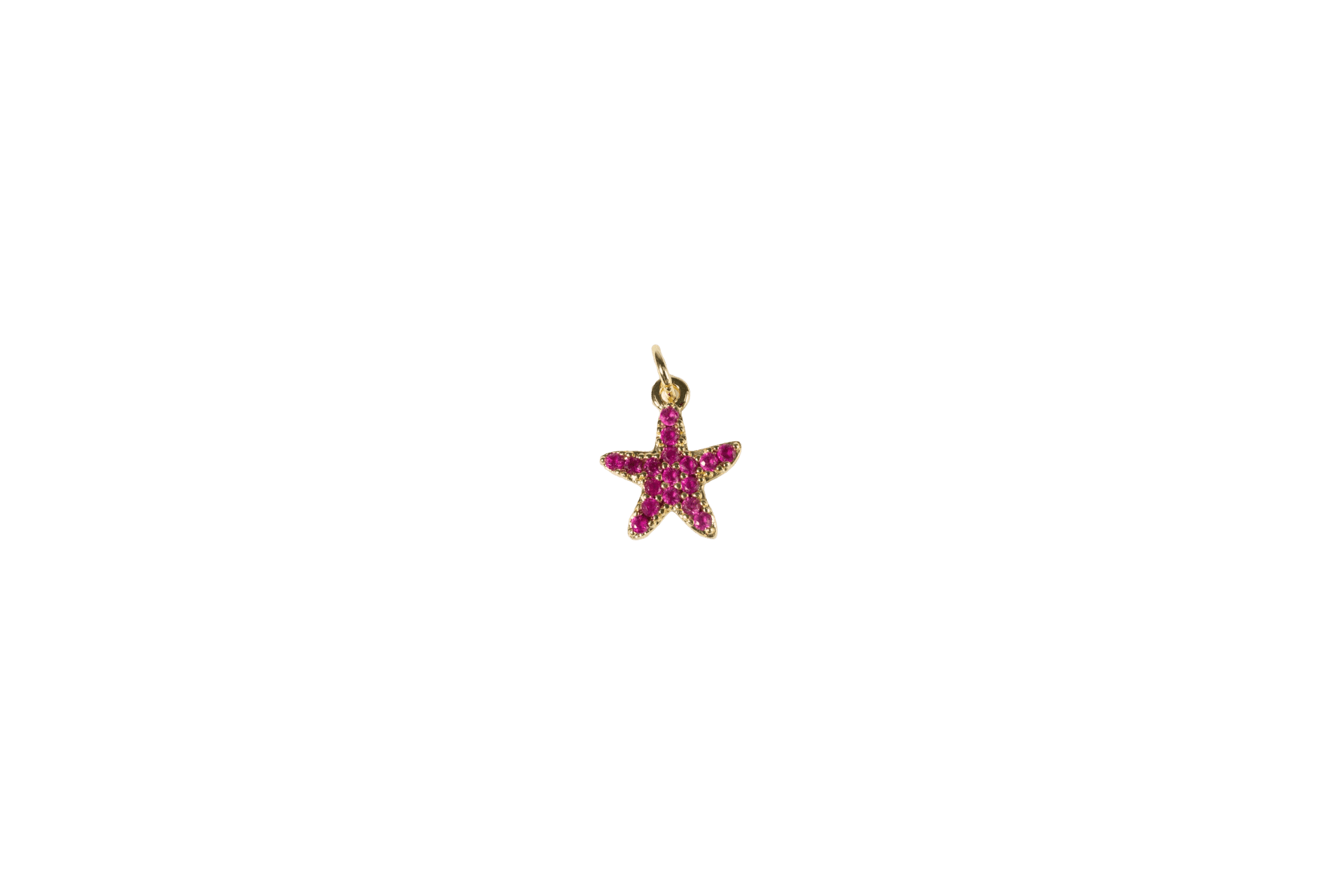 Pink Starfish Charm