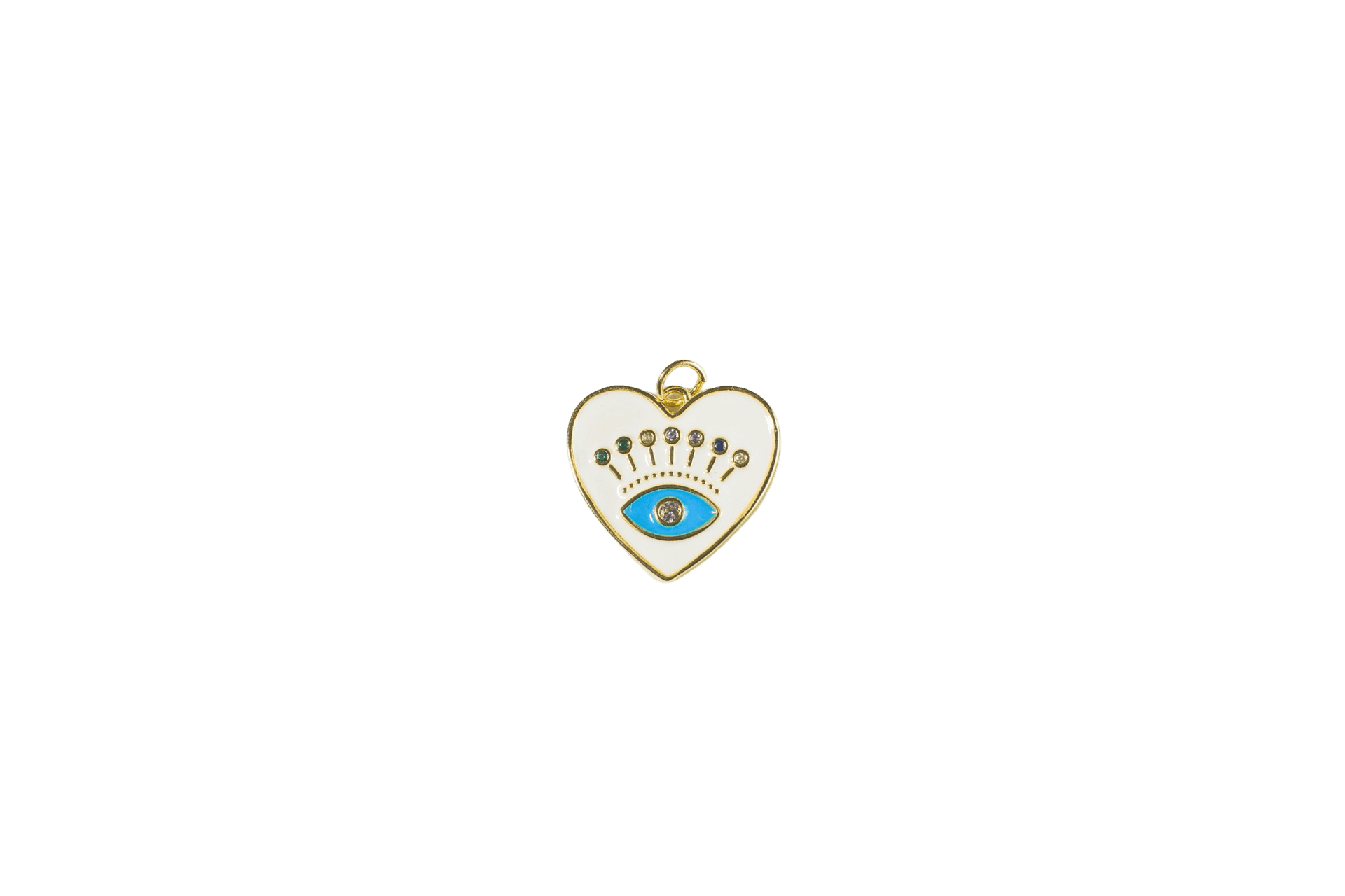 Heart Eye Charm
