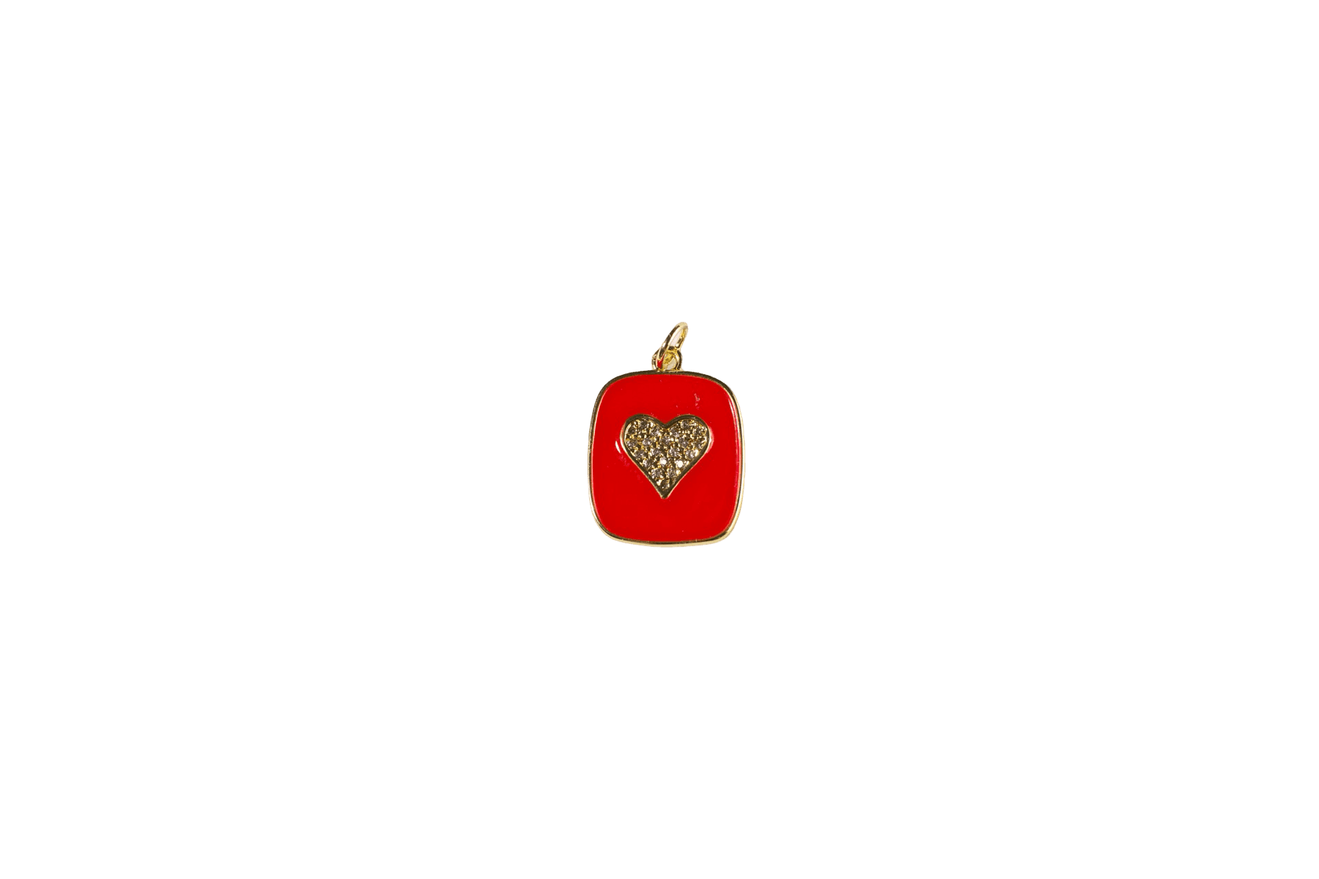 Red Heart Charm