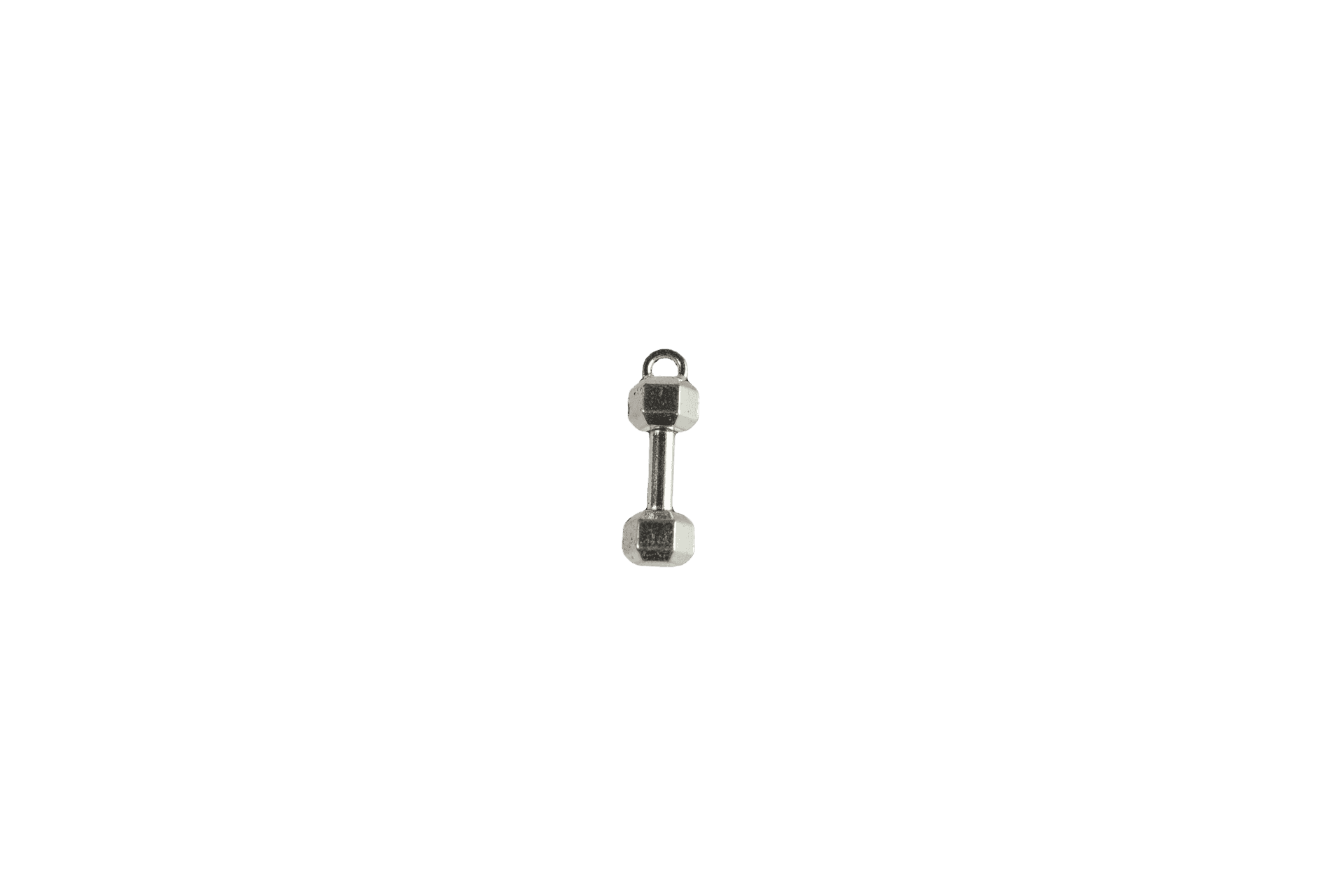 Dumbbell Charm